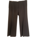 Ter Et Bantine - Pantalone cropped donna in lana black - Italianfashionglam