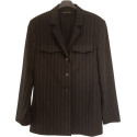 Escada - Giacca/camicia da donna in fresco di lana black - Italianfashionglam