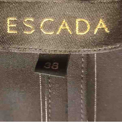 Escada - Giacca/camicia da donna in fresco di lana black - Italianfashionglam