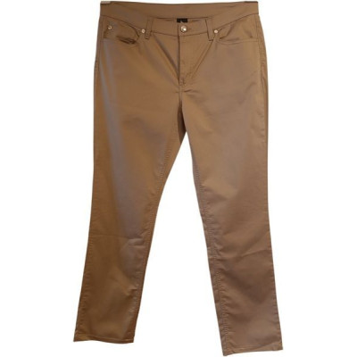 Marina Yachting - Jeans da donna in cotone stretch beige - Italianfashionglam