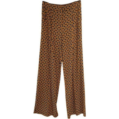 Maliparmi - Pantalone da donna in viscosa fluid multicolor - Italianfashionglam