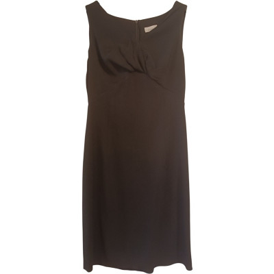 Pinko - Dress in pura seta di color nero tubino smanicato - Italianfashionglam