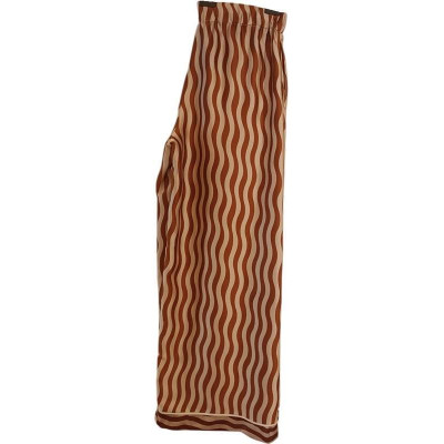 Liviana Conti - Pantalone da donna rigato multicolor a gamba dritta - Italianfashionglam