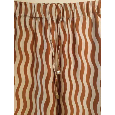 Liviana Conti - Pantalone da donna rigato multicolor a gamba dritta - Italianfashionglam