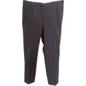Pal Zileri - Pantalone da uomo in misto di cotone color blu in gessato grigio - Italianfashionglam