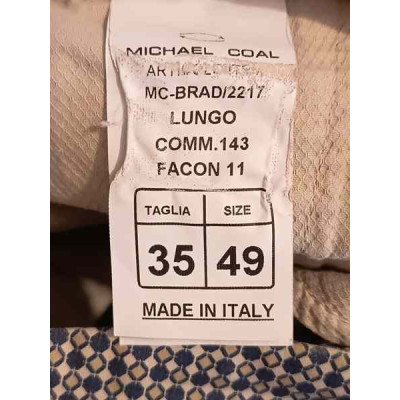 Michael Coal - Pantalone uomo in cotone multicolor slim fit - Italianfashionglam