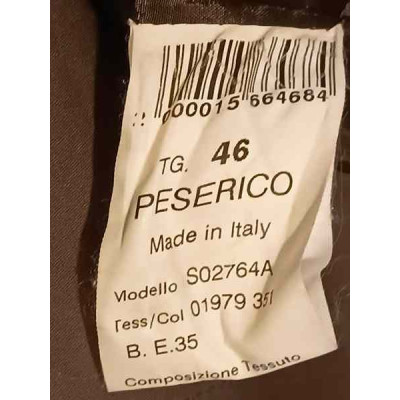 Peserico. Abito tubino estivo in cotone verde militare - Italianfashionglam