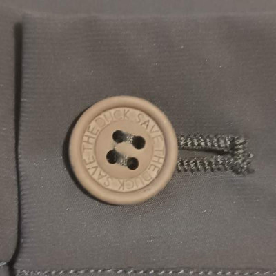 Save The Duck - Pantalone chino uomo in nylon blu scuro - Italianfashionglam