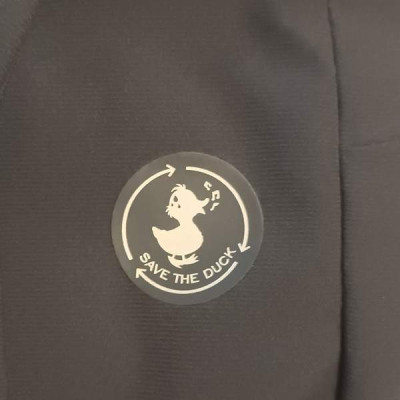 Save The Duck - Pantalone chino uomo in nylon blu scuro - Italianfashionglam
