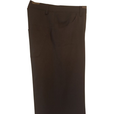Aspesi - Pantalone da donna in lana colore nero palazzo - Italianfashionglam