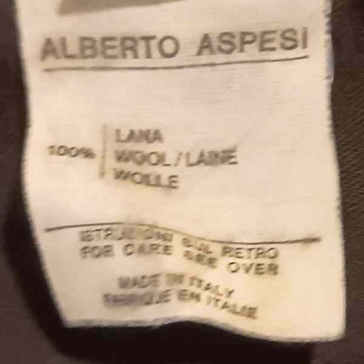 Aspesi - Pantalone da donna in lana colore nero palazzo - Italianfashionglam