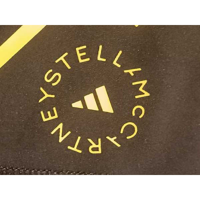 Stella McCartney - Shorts da donna nero per il running - Italianfashionglam
