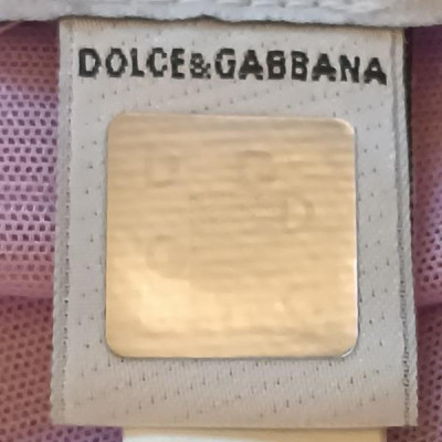 Dolce&Gabbana - Maglietta underwear in poliestere rosa - Italianfashionglam