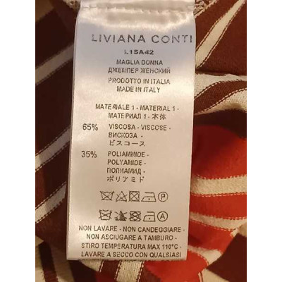 Liviana Conti - Pantalone da donna in viscosa multicolore - Italianfashionglam