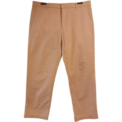 Haikure - Pantalone da donna in cotone stretch rosa dritti - Italianfashionglam