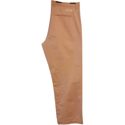 Haikure - Pantalone da donna in cotone stretch rosa dritti - Italianfashionglam