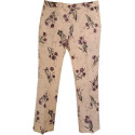 Max Mara - Pantalone gamba dritta in cotone multicolor - Italianfashionglam