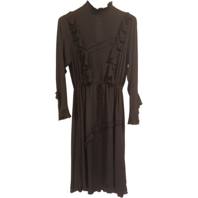 Ottod'Ame - Abito estivo da donna in viscosa colore nero - Italianfashionglam