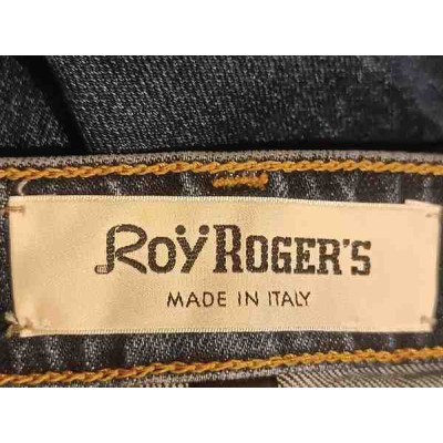 Roy Roger's - Blue jeans uomo cotone stretch straight fit 5 tasche - Italianfashionglam