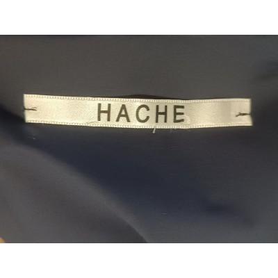 Hache - Canotta lunga da donna in cotone color nero - Italianfashionglam
