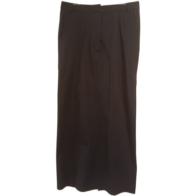 Hache - Long skirt in cotone stretch colore nero 4 tasche - Italianfashionglam