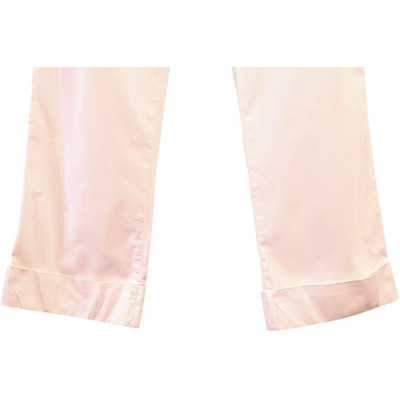 Fay - Pantalone da donna in cotone bianco gamba dritta - Italianfashionglam