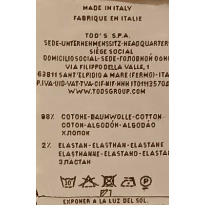 Fay - Pantalone da donna in cotone bianco gamba dritta - Italianfashionglam