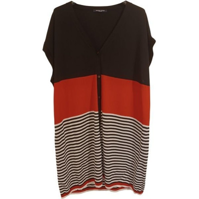 Marina Rinaldi - Gilet lungo da donna in viscosa multi colore - Italianfashionglam