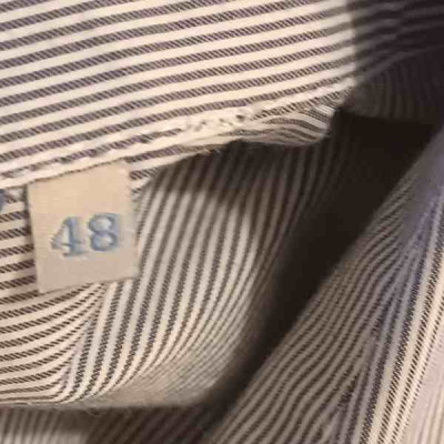 i Blues - Camicia da donna in cotone a righe blu e bianche -Italianfashionglam