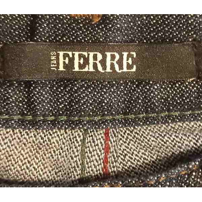 Gianfranco Ferrè - Blue jeans da donna in cotone 5 tasche - Italianfashionglam
