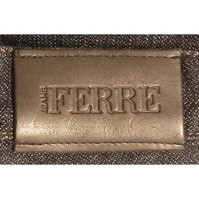 Gianfranco Ferrè - Blue jeans da donna in cotone 5 tasche - Italianfashionglam