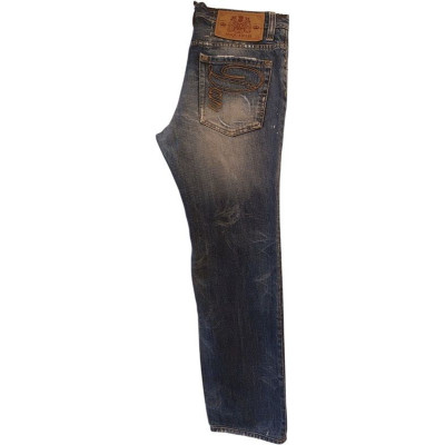 Dsquared2 - Blue jeans da uomo a gamba dritta scoloriti - Italianfashionglam