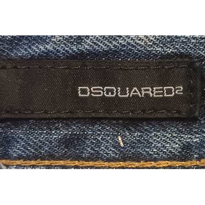 Dsquared2 - Blue jeans da uomo a gamba dritta scoloriti - Italianfashionglam