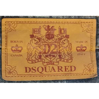 Dsquared2 - Blue jeans da uomo a gamba dritta scoloriti - Italianfashionglam