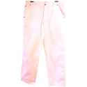 Calvin Klein - Pantalone da uomo in cotone bianco dritti - Italianfashionglam