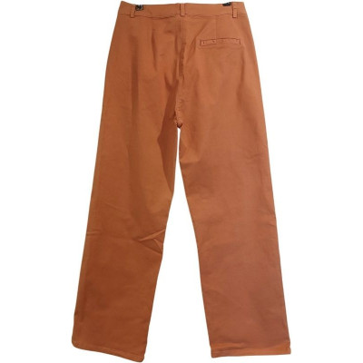 Zhelda - Pantalone da donna in cotone color rosa antico  - Italianfashionglam