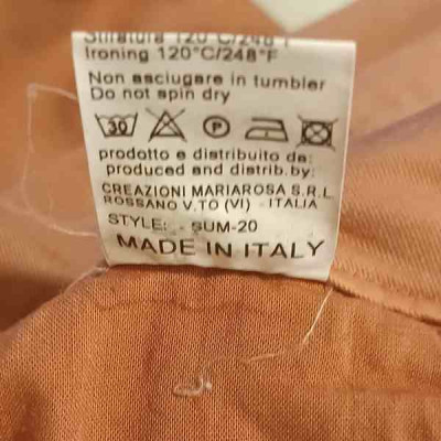 Zhelda - Pantalone da donna in cotone color rosa antico  - Italianfashionglam