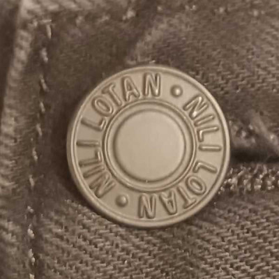 Nili Lotan - Jeans da donna in cotone denim nero a zampa - Italianfashionglam