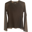 Yohji Yamamoto - Maglia da donna poliestere grigio dark - Italianfashionglam