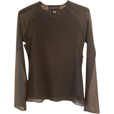 Yohji Yamamoto - Maglia da donna poliestere grigio dark - Italianfashionglam