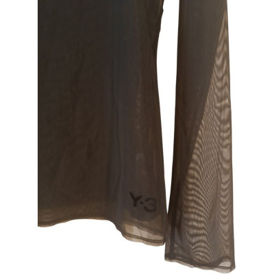 Yohji Yamamoto - Maglia da donna poliestere grigio dark - Italianfashionglam