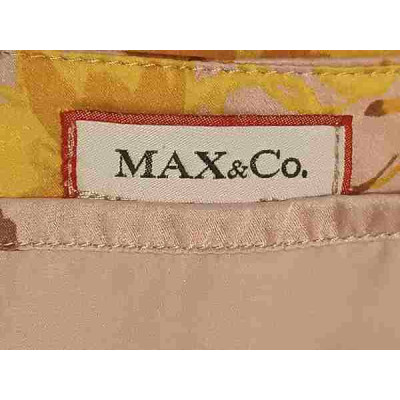 Max&Co - Canotta da donna in seta multicolore floreale - Italianfashionglam