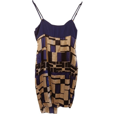 Cristinaeffe - Dress estivo in seta multicolor con spalline - Italianfashionglam