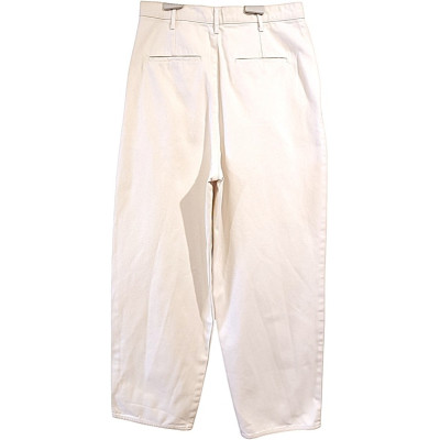 Tory Burch - Jeans donna in cotone denim bianco 5 tasche - Italianfashionglam