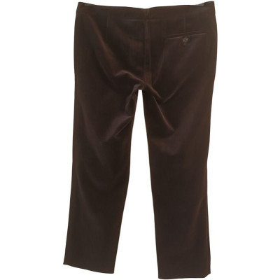 Aspesi - Pantalone da donna elegante in velluto marrone  - Italianfashionglam