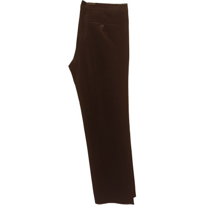 Aspesi - Pantalone da donna elegante in velluto marrone  - Italianfashionglam