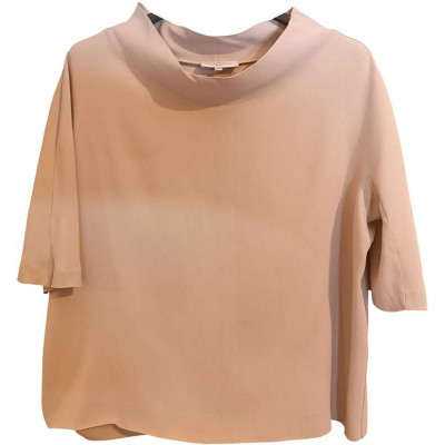 Antonelli Firenze - Blusa in acetato e viscosa color beige  - Italianfashionglam
