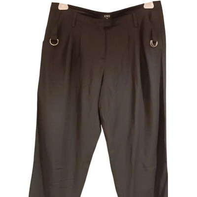 Costume National - Pantalone da donna in viscosa grigio - Italianfashionglam