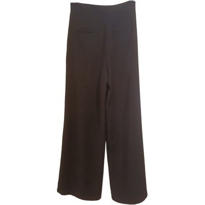 Dixie - Pantalone da donna colore nero palazzo vita alta  - Italianfashionglam