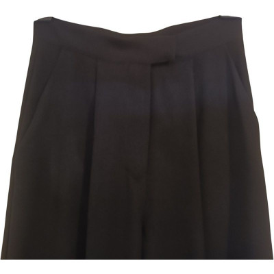 Dixie - Pantalone da donna colore nero palazzo vita alta  - Italianfashionglam